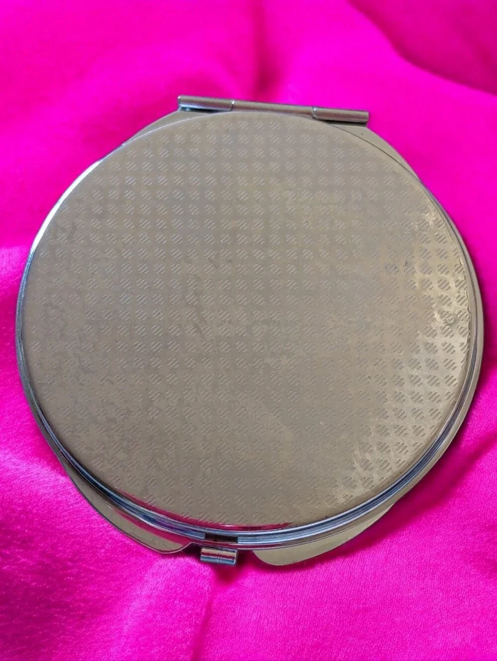 Bright Pink Compact Mirror-Small